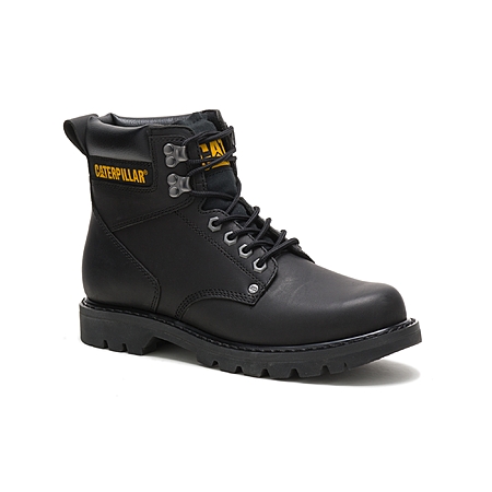 Caterpillar Men Second Shift Work Boot Work Boots Leather for $52.50 + Free Shipping