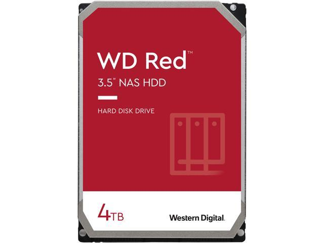 WD Red 4TB NAS Internal Hard Drive - 5400 RPM Class, SATA 6Gb/s, SMR, 256MB Cache, 3.5" - WD40EFAX $74.99