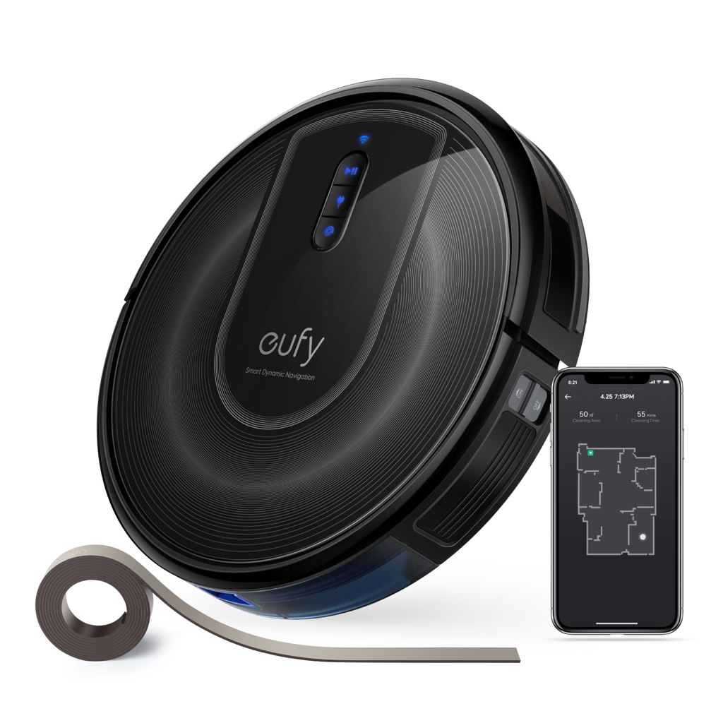 Anker eufy RoboVac G30 Verge, Robot Vacuum with Home Mapping, 2000Pa Suction, Wi-Fi, Boundary Strips, for Carpets and Hard Floors - $165.00