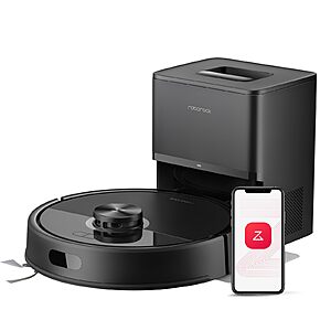 roborock Q7 M5+ Robot Vacuum and Mop, Upgraded from Q5 Max+, Up to 7-9 Weeks Self-Empty, 10000Pa Suction, Dual Anti-Tangle System for Pet Hair & Carpet, PreciSense LiDAR $219.99