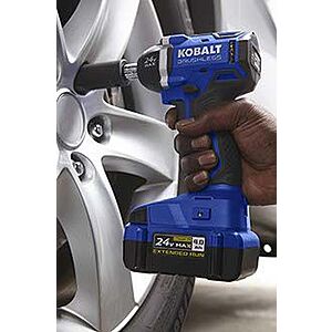 Kobalt battery deals operated tools