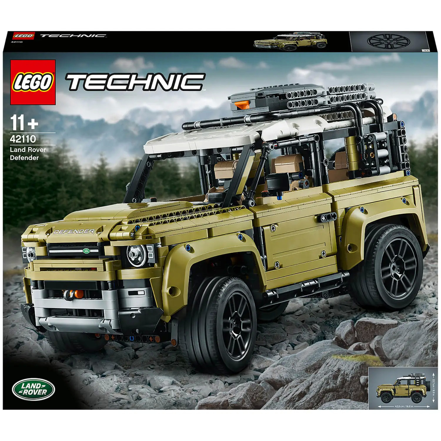 2573-piece LEGO Technic Land Rover Defender (42110) $145 + Free Shipping $144.99