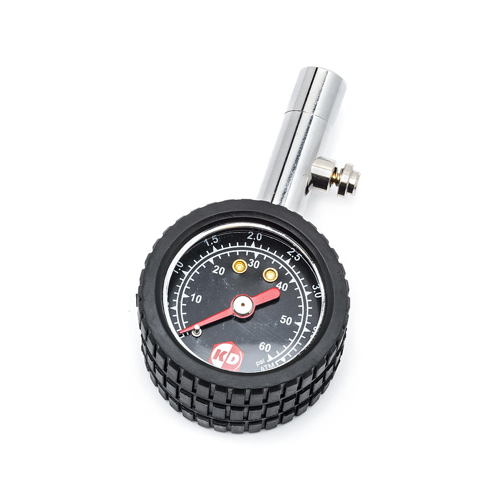 Kd Tools Dial Tire Pressure Gauge With Pressure Release Valve Not