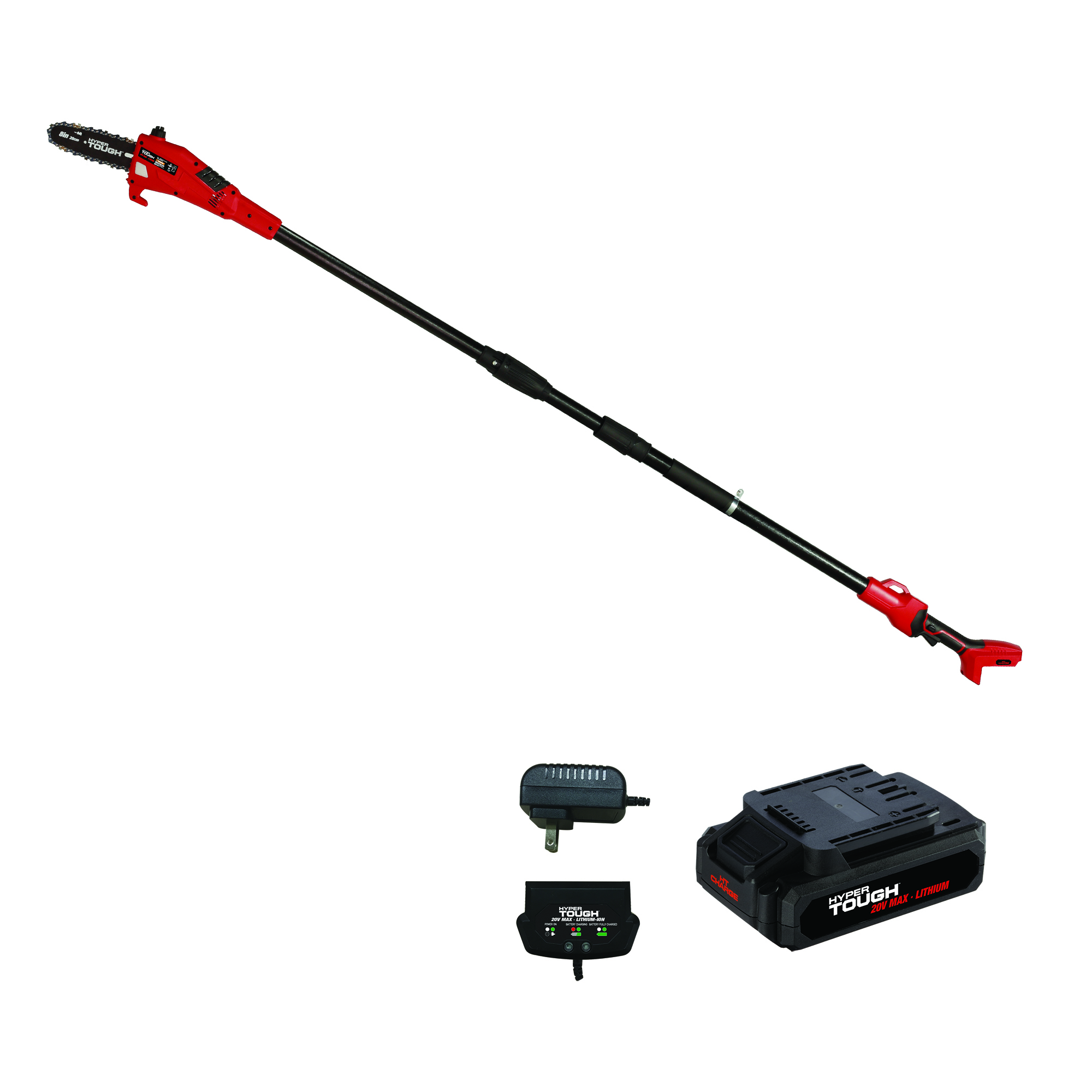 Hyper Tough 20v Max Cordless Pole Chain Saw With Battery And Charger 49 Clearance Walmart Ymmv
