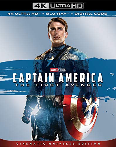 CAPTAIN AMERICA: THE FIRST AVENGER 4K UHD + Blu-ray + Digital for $10.99 plus free shipping with prime or purchase of 25+
