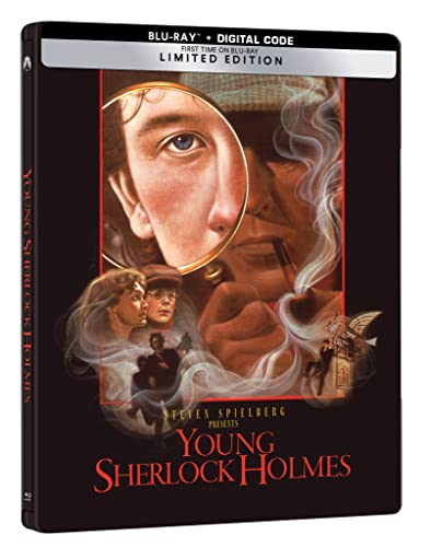 Young Sherlock Holmes Steelbook(Blu-ray + Digital Copy) Limited Edition for $14.39