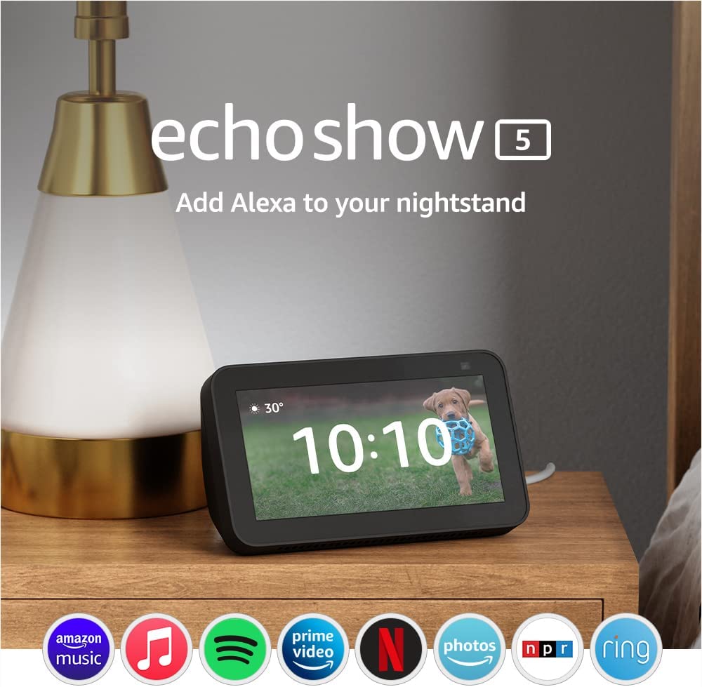 Echo Show 5 (2nd Gen, 2021 release) | 2 pack each $26.99 ...