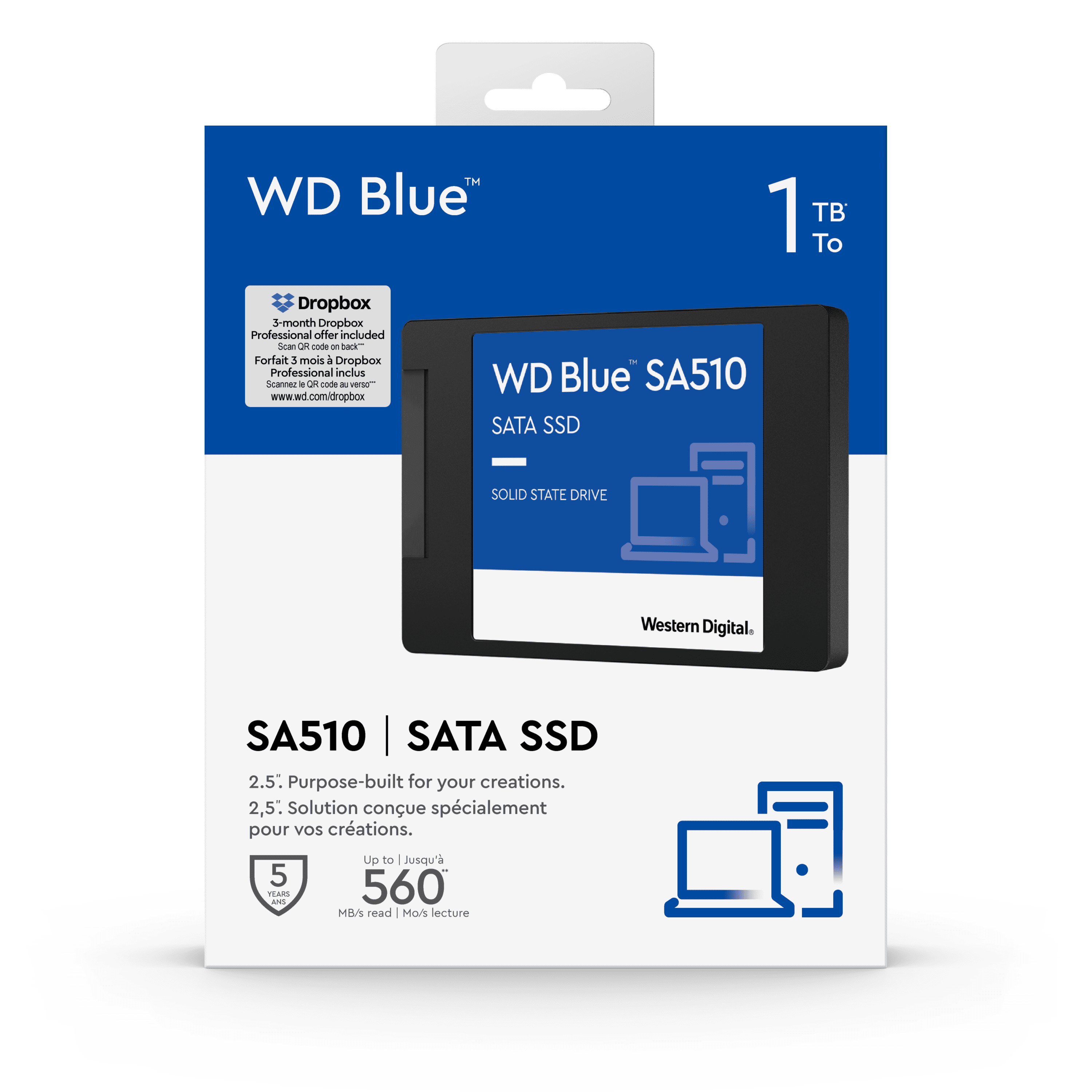 WD Blue 1TB SA510 SATA SSD - WDBB8H0010BNC-WRWN (YMMV) $55