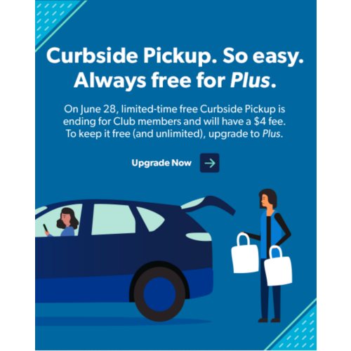 Sam's Club: Members can upgrade to Plus for just $10