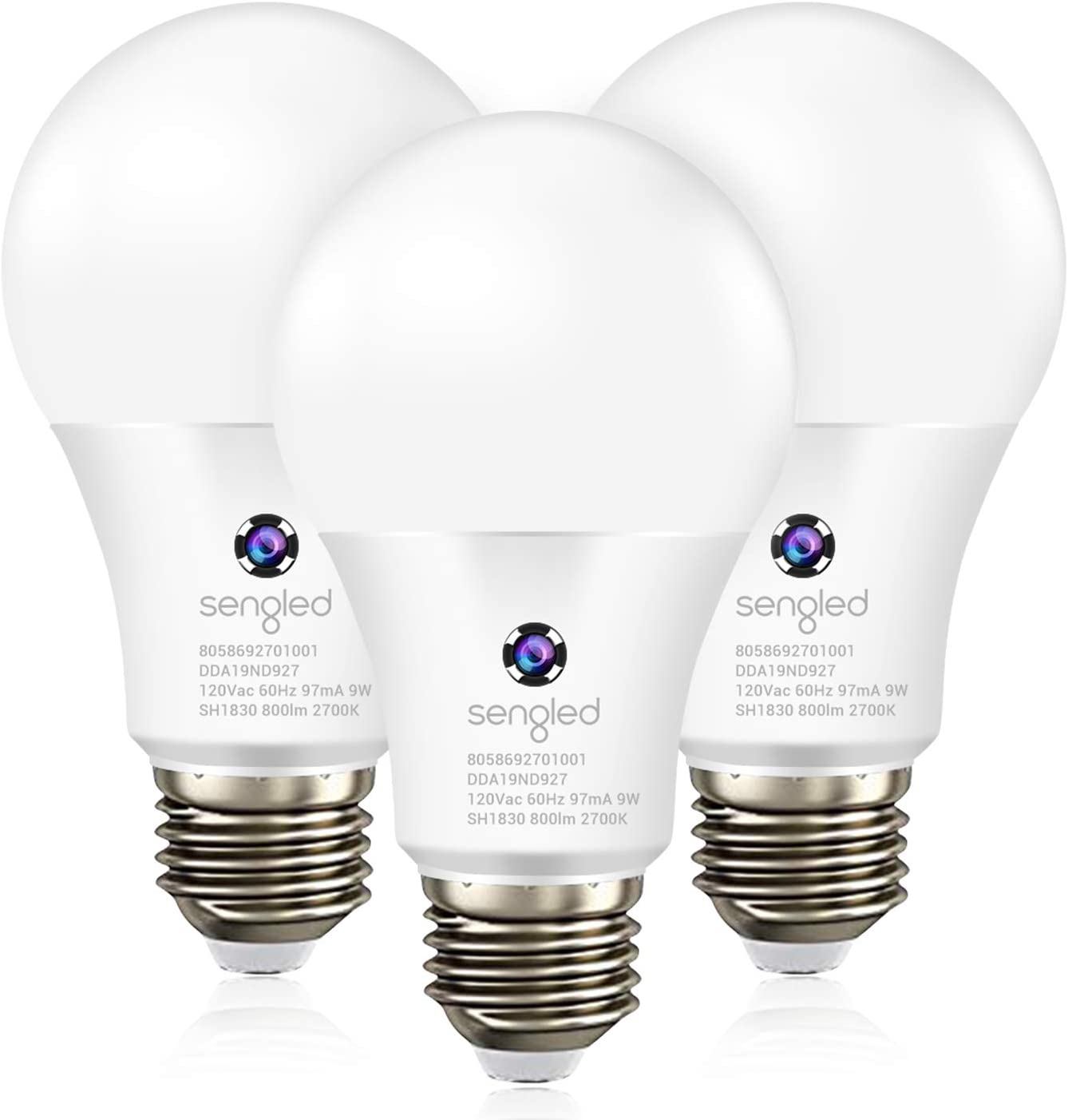 urlhasbeenblocked Dusk to Dawn Light Sensor Bulb Outdoor Indoor LED Photocell Sensor Light Bulb  3 Pack For 11.99