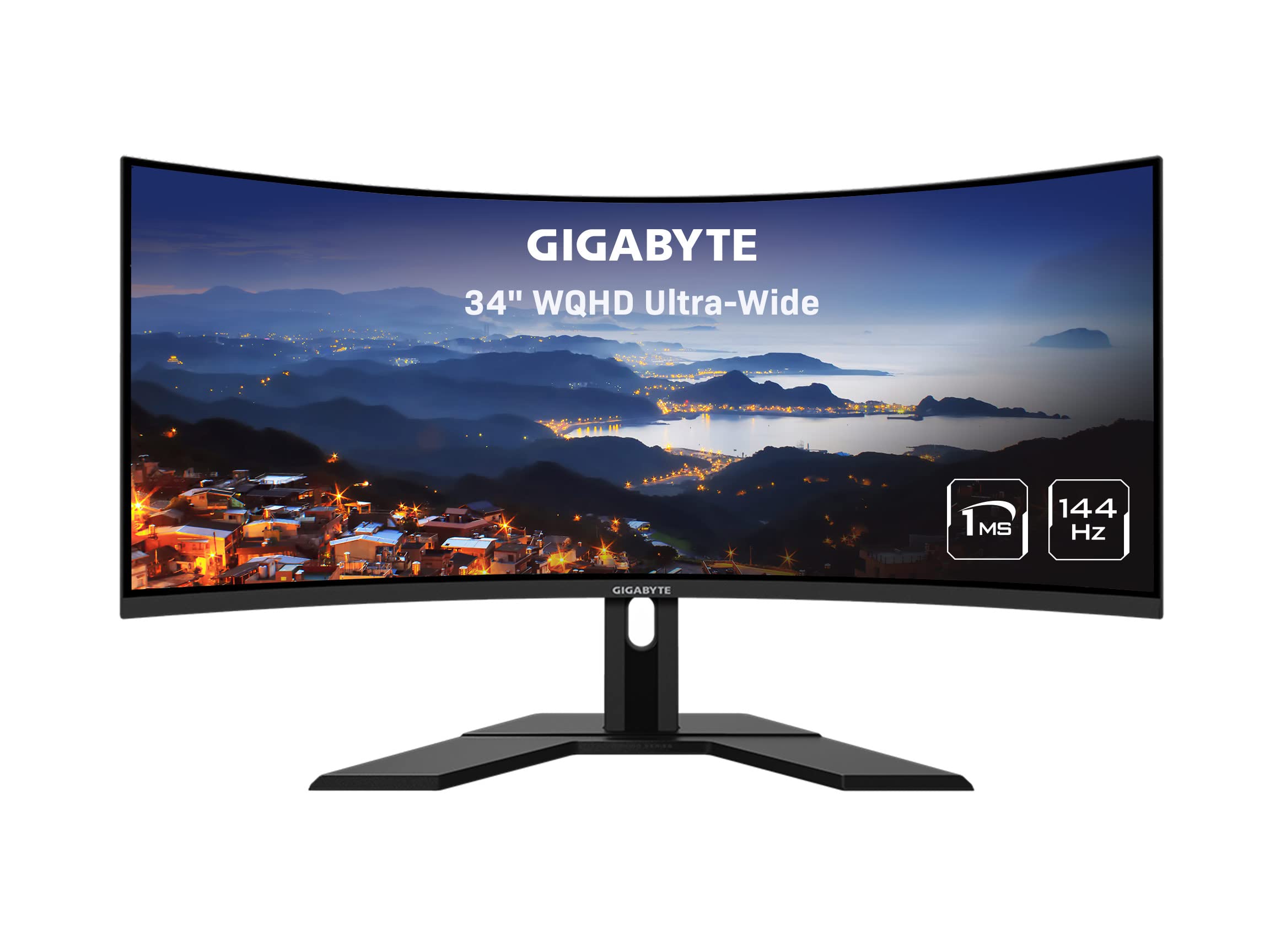 Gigabyte G34WQC A 34” curved (1500R) VA 3440 x 1440 144hz gaming monitor $349.99