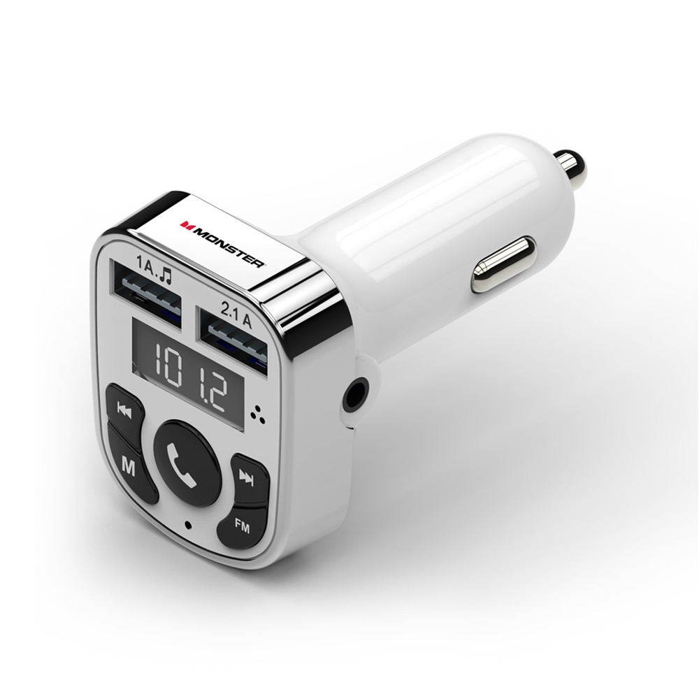 Monster Bluetooth Fm Transmitter Car Charger 1 Or 3 Or 9 88 Ymmv