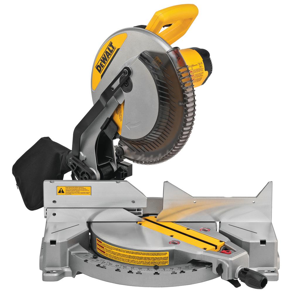DEWALT 12-in 15-Amp Single Bevel Compound Miter Saw Item (Model DWS715)