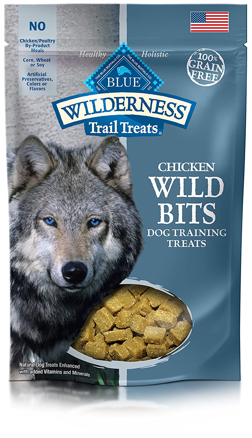Blue Buffalo Wilderness Trail Treats Wild Bits High Protein Grain Free Soft-Moist Training Dog Treats - 2.84 with s/s $2.99