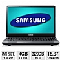 Samsung Series 3 NP305E5A-A04US Laptop Computer - AMD Dual-Core A4-3300M 1.9GHz, 4GB DDR3, 320GB HDD, DVDRW, 15.6&quot; Display, Windows 7 Home Premium 64-bit $379.97@Tiger Dir