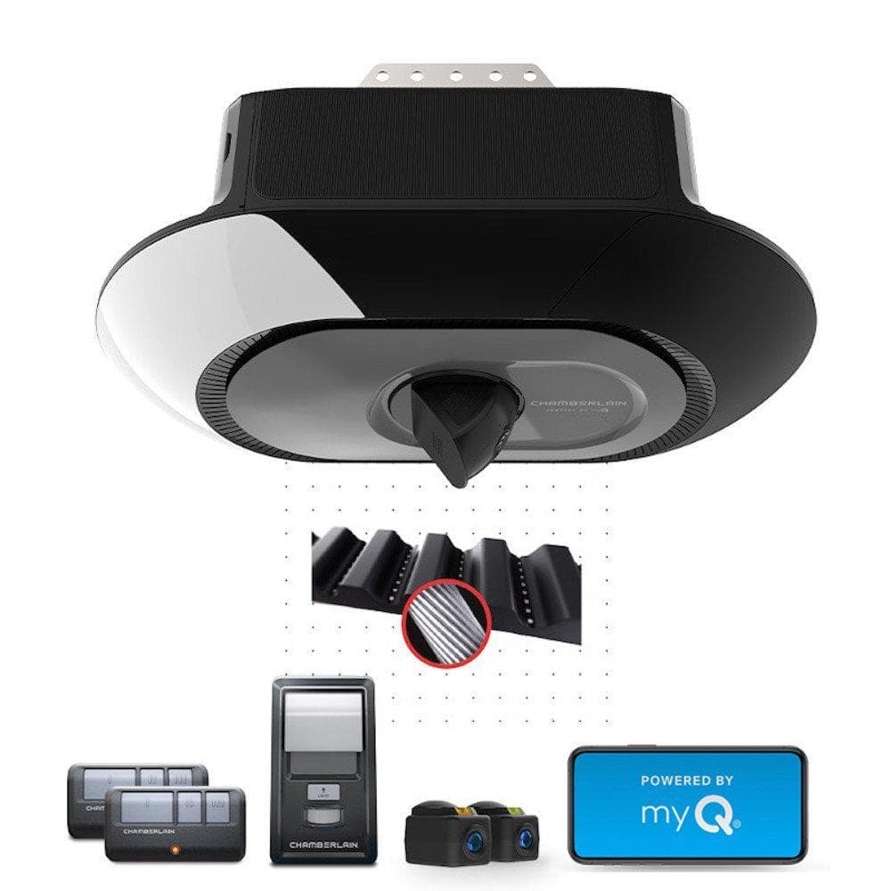 Home Installation + 2yr Warranty + Chamberlain Secure View 3/4 HP LED