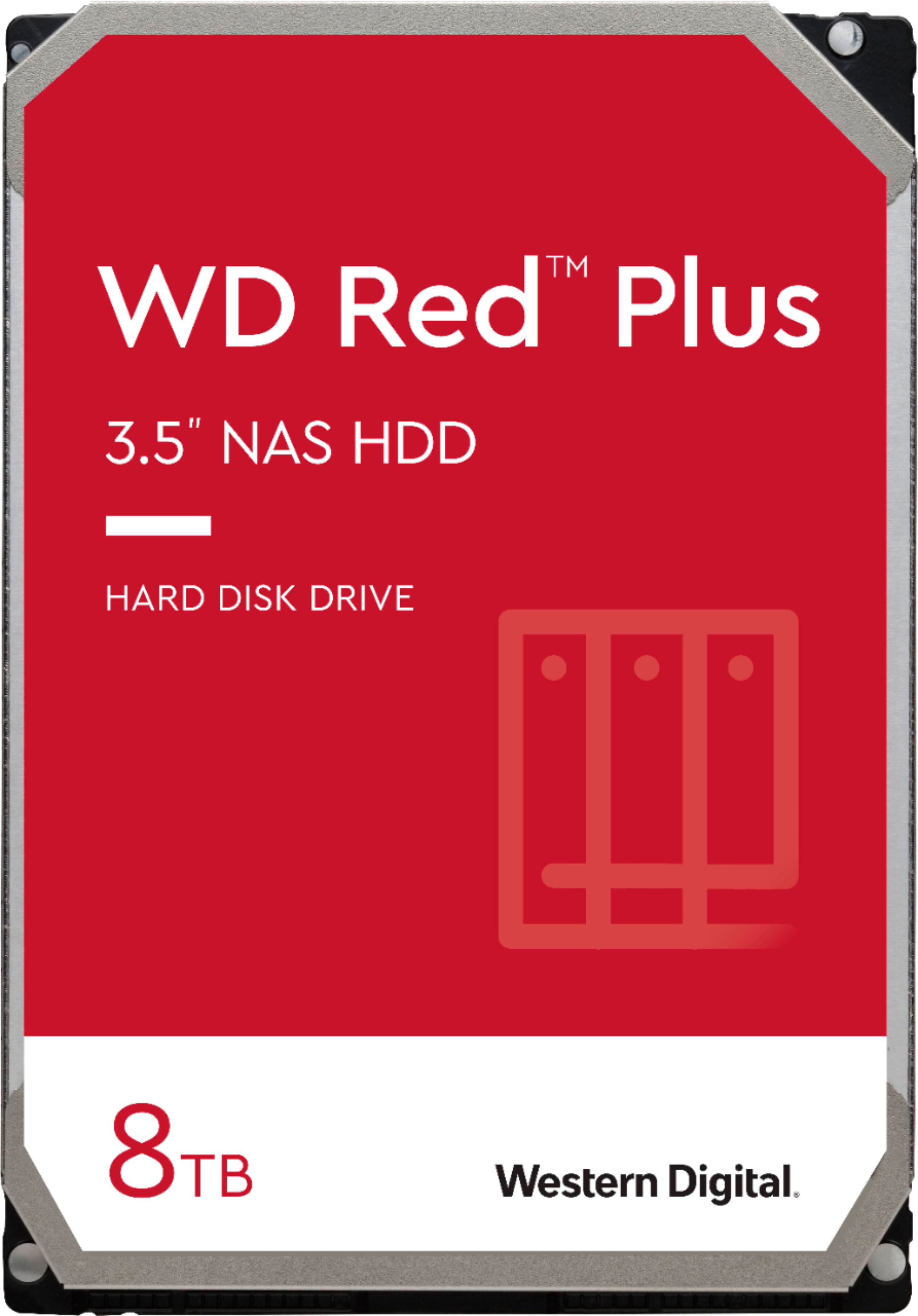 WD Red Plus 8TB Internal SATA NAS Hard Drive for Desktops - $187.99 + FS