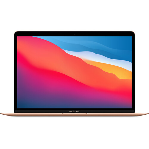 Apple Macbook Air Laptop (Late 2020 Model, Gold): M1 Chip, 13.3", 512GB SSD, 8GB RAM $899