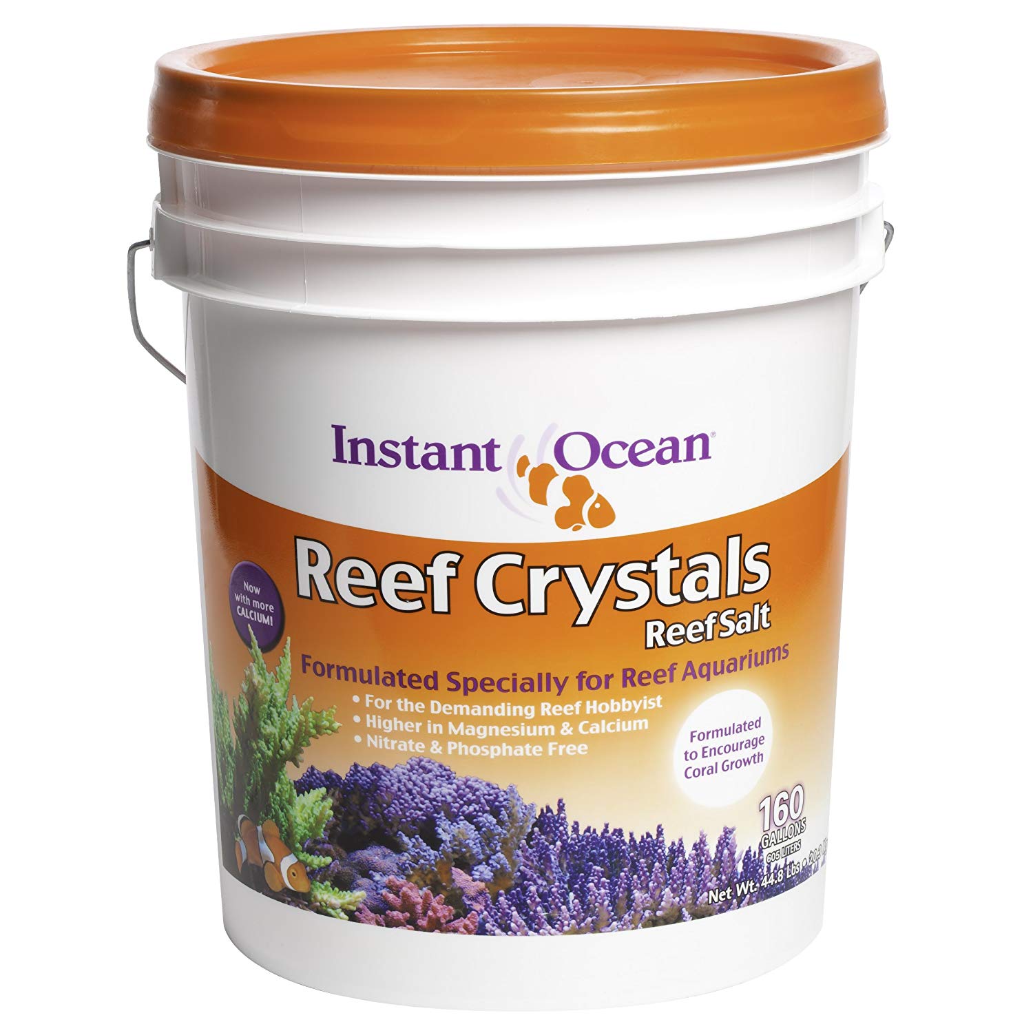 Instant Ocean Reef Crystals Reef Salt 160 gallon bucket $34.92