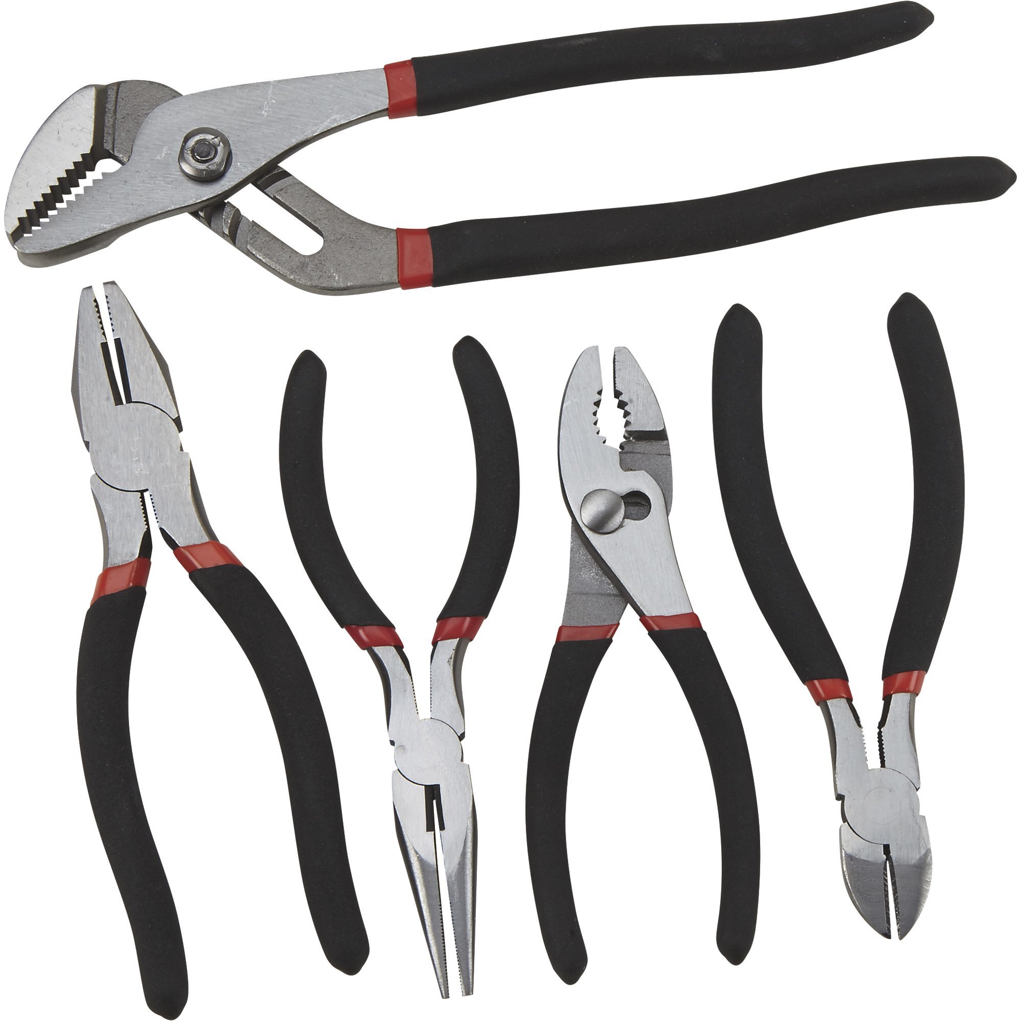 Ironton Combination Pliers Set — 5Pc. set for 9.99.