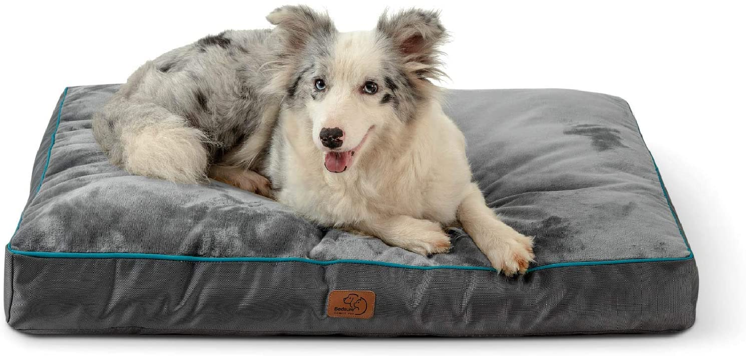 Bedsure via Amazon has Bedsure Waterproof Large Dog Bed w/ Washable Cover (Grey) for $20 $19.99