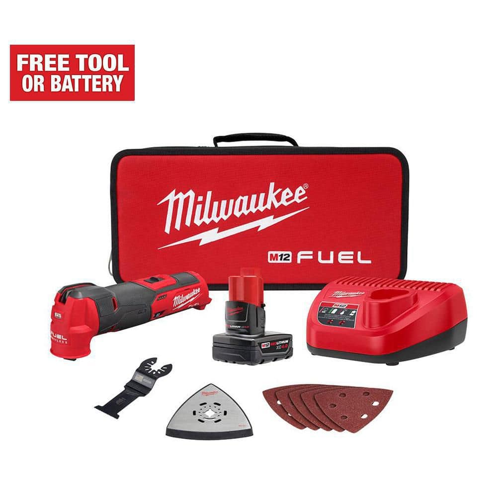Milwaukee M12 Fuel Oscillating tool kit (Hack) $99
