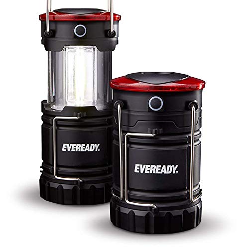 EVEREADY 360 LED Camping Lanterns, Collapsible LED Tent Lights, Rugged Survival Kits for Hurricane, Emergency Light for Storm, Outages, Outdoor Portable Lanterns $10.99 at Amazon