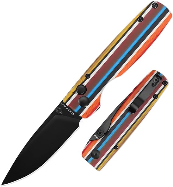 $42-47 - 50% OFF ! ! ! Kizer V3605** Folding Pocket Knife with Clip, Various Handles EDC Knife, 3 Inch154CM Steel Blade Knife, V360