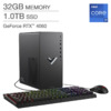HP Victus Gaming Desktop - i7-14700F, RTX 4060, 32 GB DD4 3200 Mhz, 1TB SSD, Wifi 6 $1000