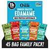 The Only Bean - Edamame Beans Snack - 45 ct variety pack - Amazon S&amp;amp;S - $21.58