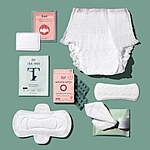 Rael First Period Gift Set (Organic Cotton Pads, Liners &amp; Underwear, Feminine Wipes, Heat Patches, Tea Tree Masks &amp; Miracle Spot Patches) $15.47 + Free S&amp;H w/ Walmart+ or $35+