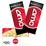 Costco Members: 2-Pk AMC Standard/Digital Movie Tickets + $20 AMC eGC: Yellow $32, Black $35 (Email Delivery)