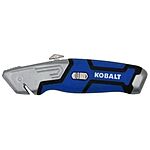 Kobalt 3/4-in 3-Blade Retractable Utility Knife with On Tool Blade (Clearance) - $3.87 Lowe's YMMV