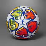 UCL Pro 23/24 Knockout Soccer Ball (White / Glow Blue / Flash Orange) $51 + Free Shipping