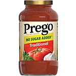 *BACK* 23.5-Oz Prego Pasta Sauce (Various) $1.75 w/ S&amp;S + Free S&amp;H w/ Prime or $35+