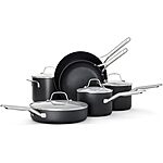 10-Piece Calphalon Hard-Anodized Nonstick Cookware Set $112.49 + Free Shipping