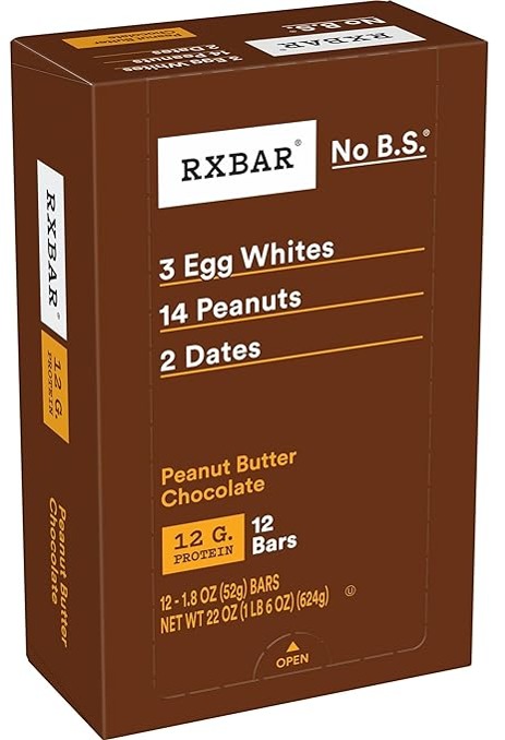 12 Count RXBAR Protein Bars (Peanut Butter Chocolate) $15.45 w/ Subscribe & Save
