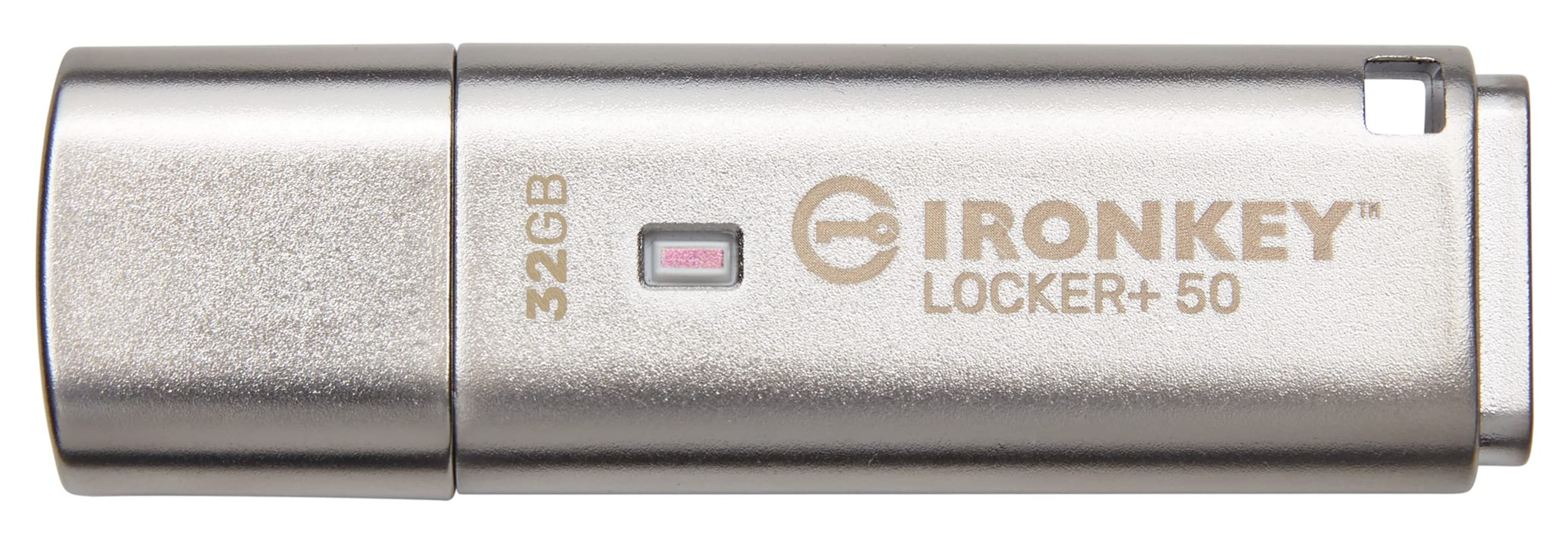 Kingston Ironkey Locker+ 50 | 32GB Encrypted USB Flash Drive $29.99 + FS w/ Prime