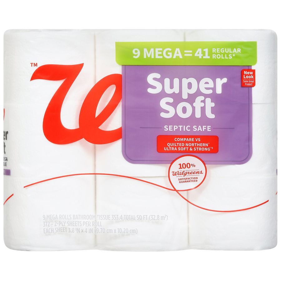 Walgreens toilet paper ymmv (72 rolls for 21 $)