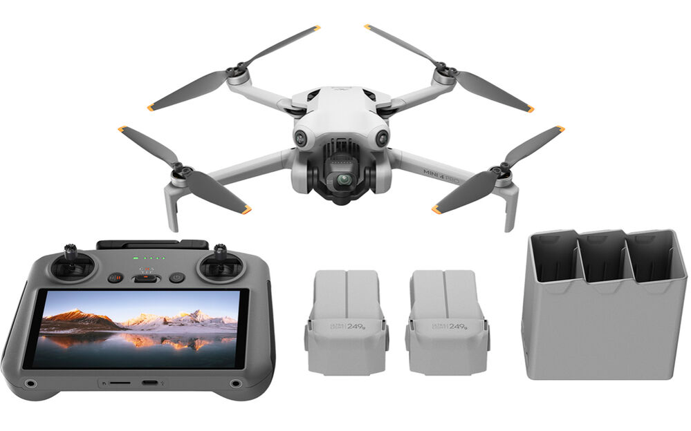 DJI Mini 4 Pro Drone Fly More Combo with RC 2 CP.MA.00000735.01 $1099