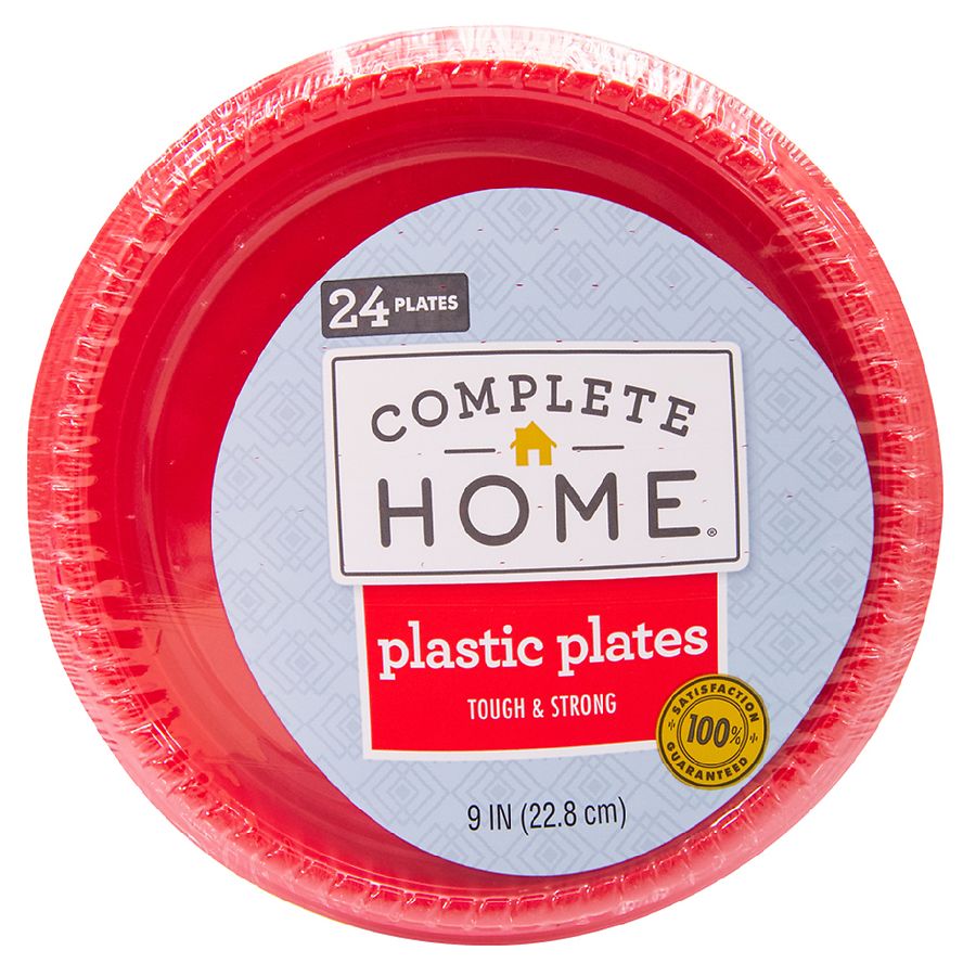 Complete Home Houseware Items by Walgreens Plastic Plates, Bowls, Foil & More wyb 2 get 50% off Some clearance items from $1.34 + Free Store Pickup YMMV
