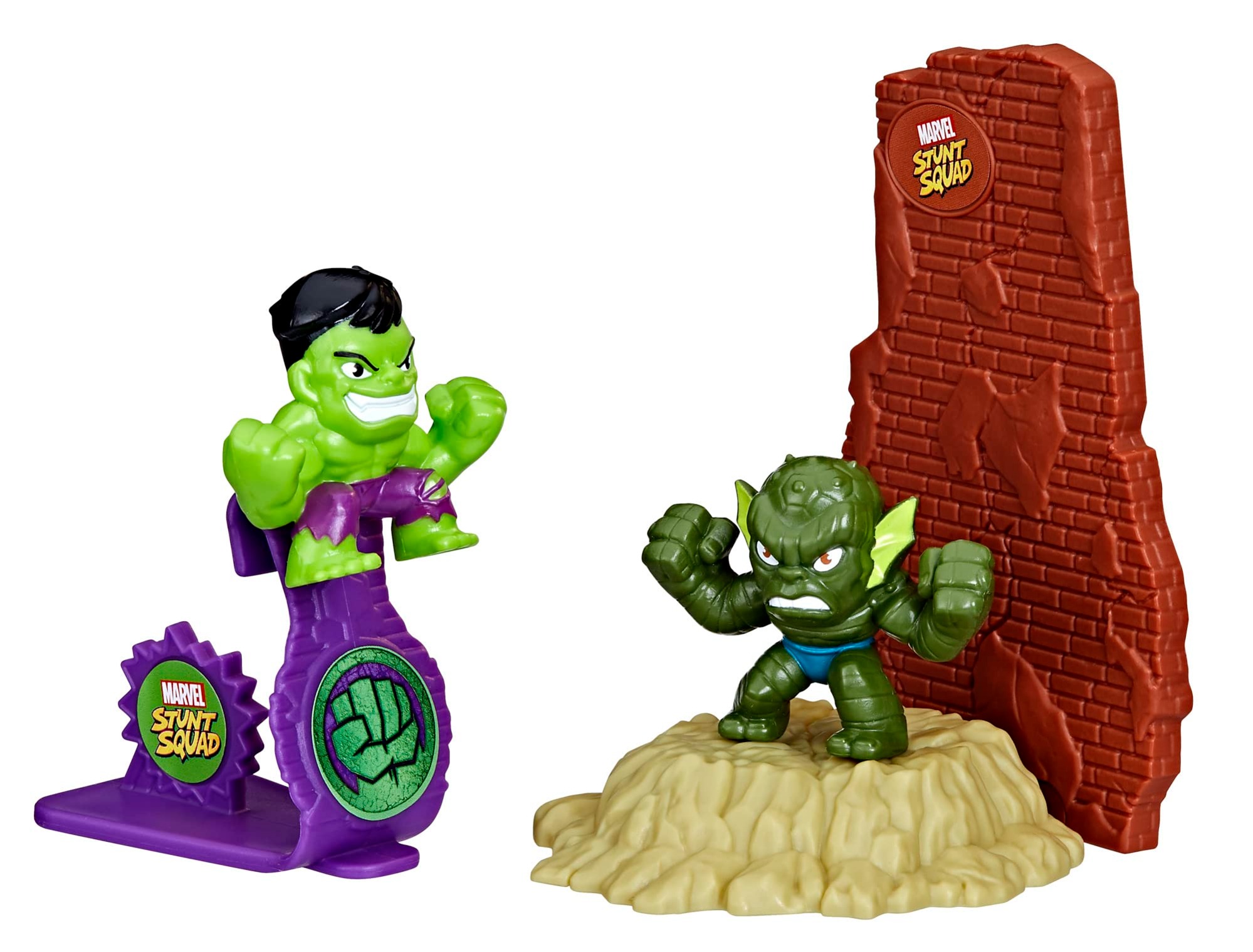 Marvel Stunt Squad Hulk vs. Abomination Toy Playset w/ 1.5" Action Figures $6.10 + Free Shipping w/ Prime or on $35+