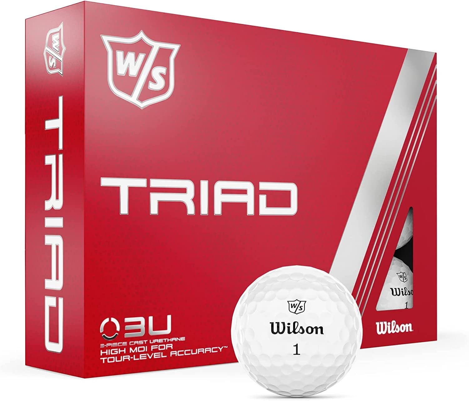 $25.33: 12-Pack Wilson Staff Triad Golf Balls at Amazon ($2.11 / ball)