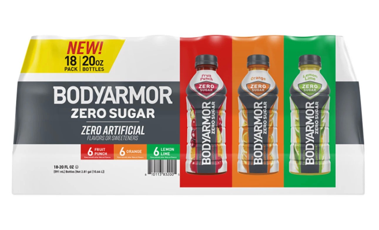 Sam's Club Members: BodyArmor Sports Drink Variety Pack: 18-Count 20-Oz Zero Sugar or SuperDrink $14 or 24-Count 12-Oz Lyte or SuperDrink $15 + Free Shipping Plus Members