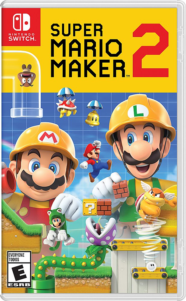 Nintendo Switch Games (Physical): Mario Maker 2, Mario Tennis Aces, Mario Golf: Super Rush and More $39.99 + Free Shipping