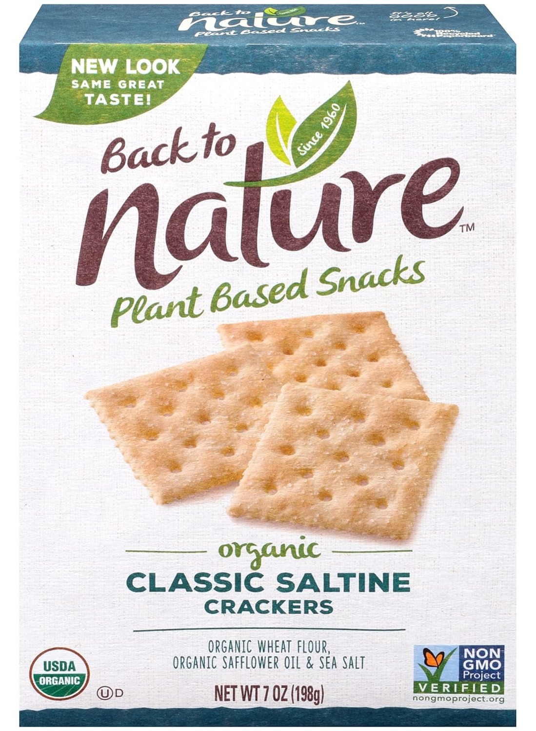 [S&S] $13.10: 6-Pack 7-Oz Back to Nature Organic Saltine Crackers at Amazon ($2.18 each)