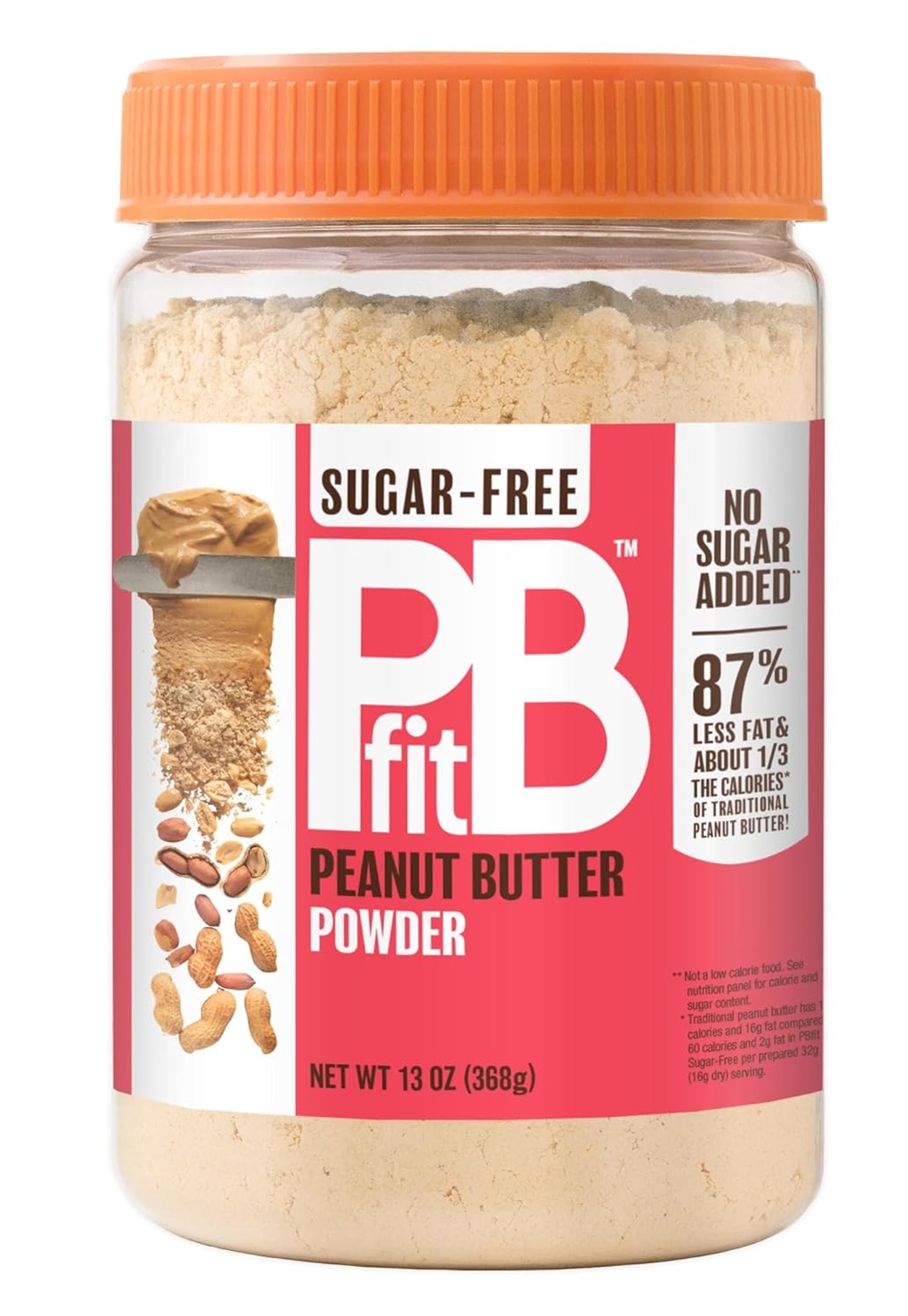 BetterBody Foods PBfit Peanut Butter Powder (15-Oz Original, 15-Oz Chocolate, 13-Oz Sugar-Free) $6.77 w/ S&S + Free Shipping w/ Prime or on $35+