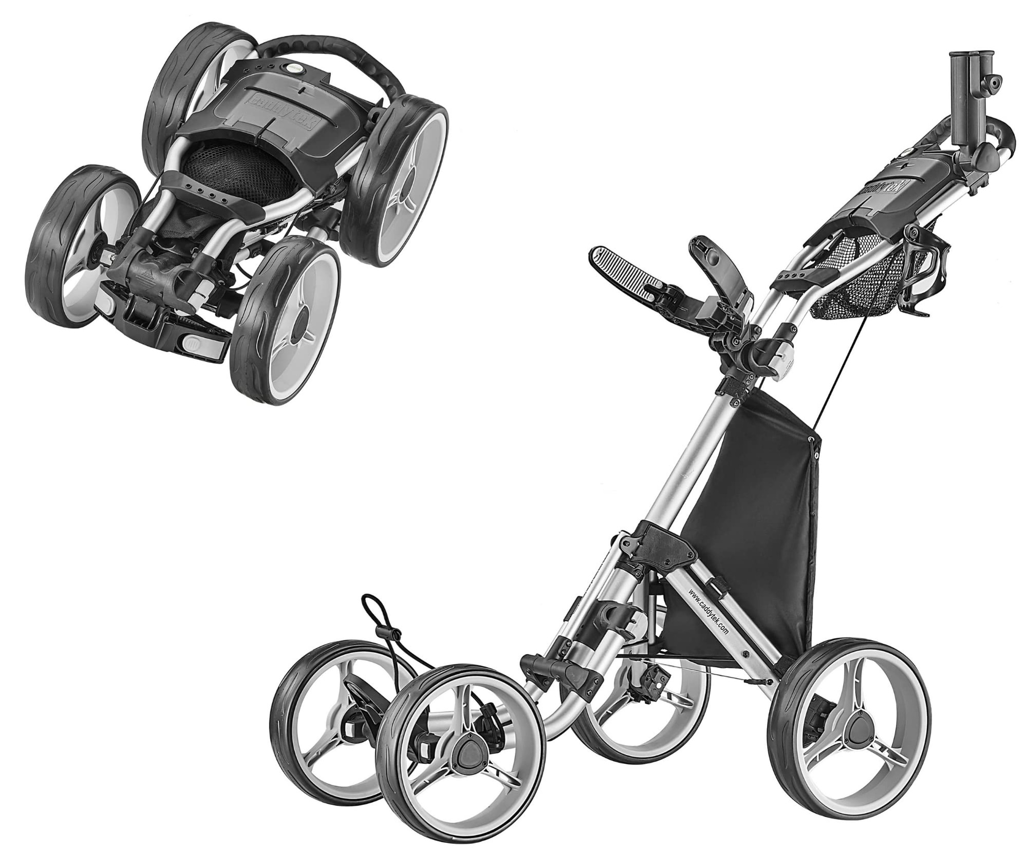 caddytek-explorer-v8-superlite-4-wheel-golf-push-cart-silver-118-25