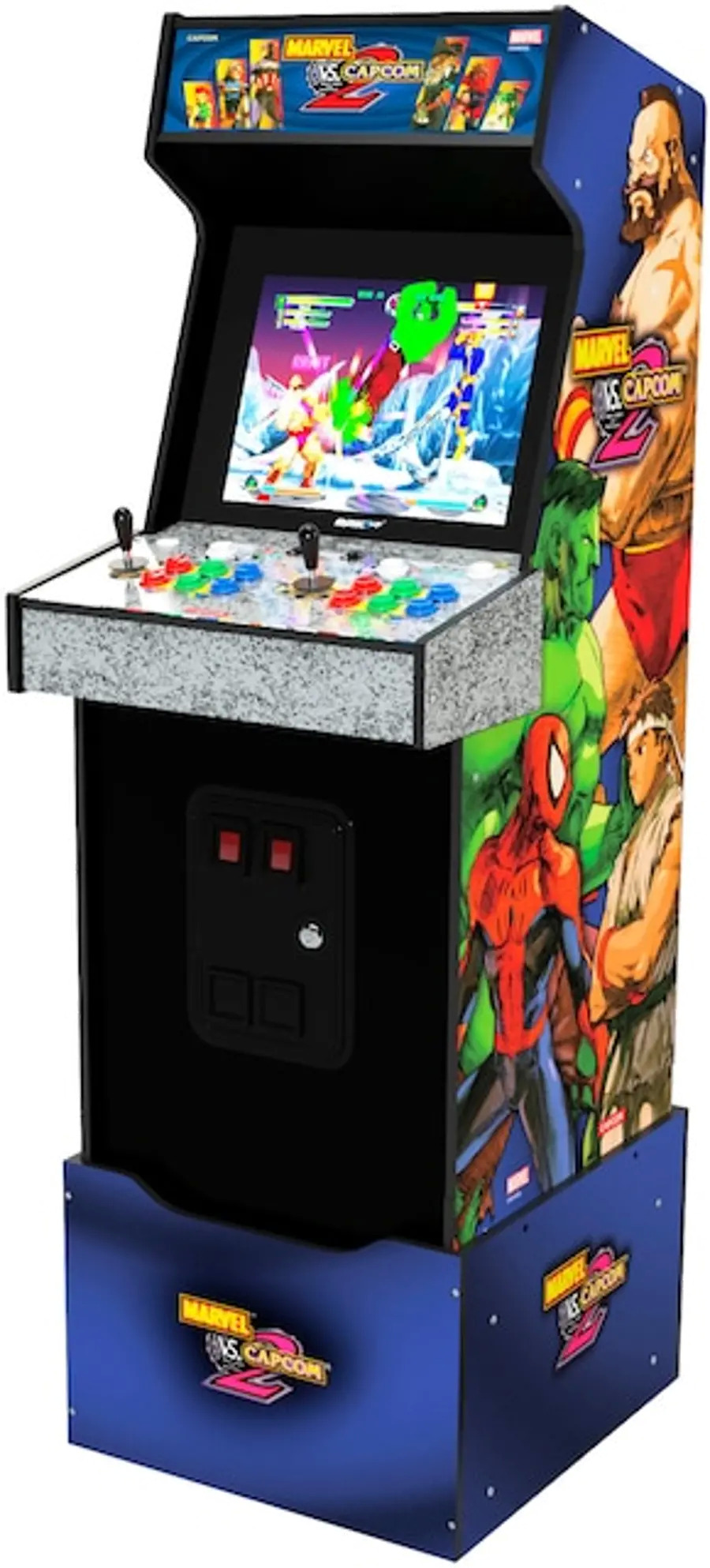Marvel vs Capcom 2 (Arcade1Up) RC Wiley $350