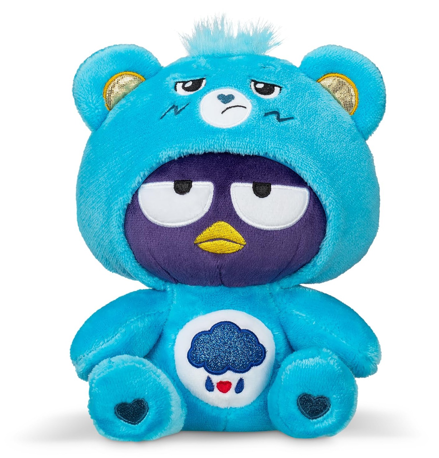 8 Care Bears Badtz Maru Dressed As Grumpy Bear Plush Toy